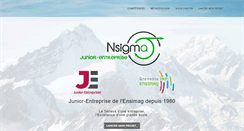Desktop Screenshot of nsigma.fr